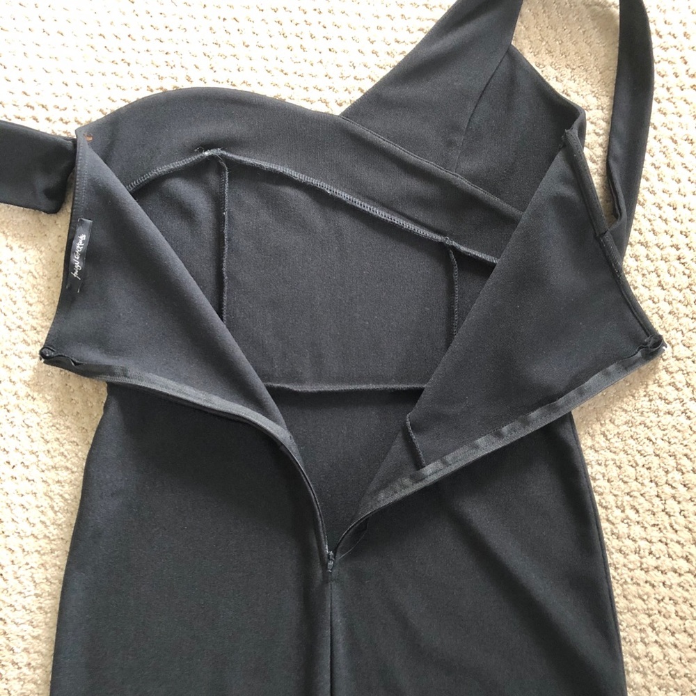 Foreign Exchange Black Mini Dress Large - Picture 6 of 6